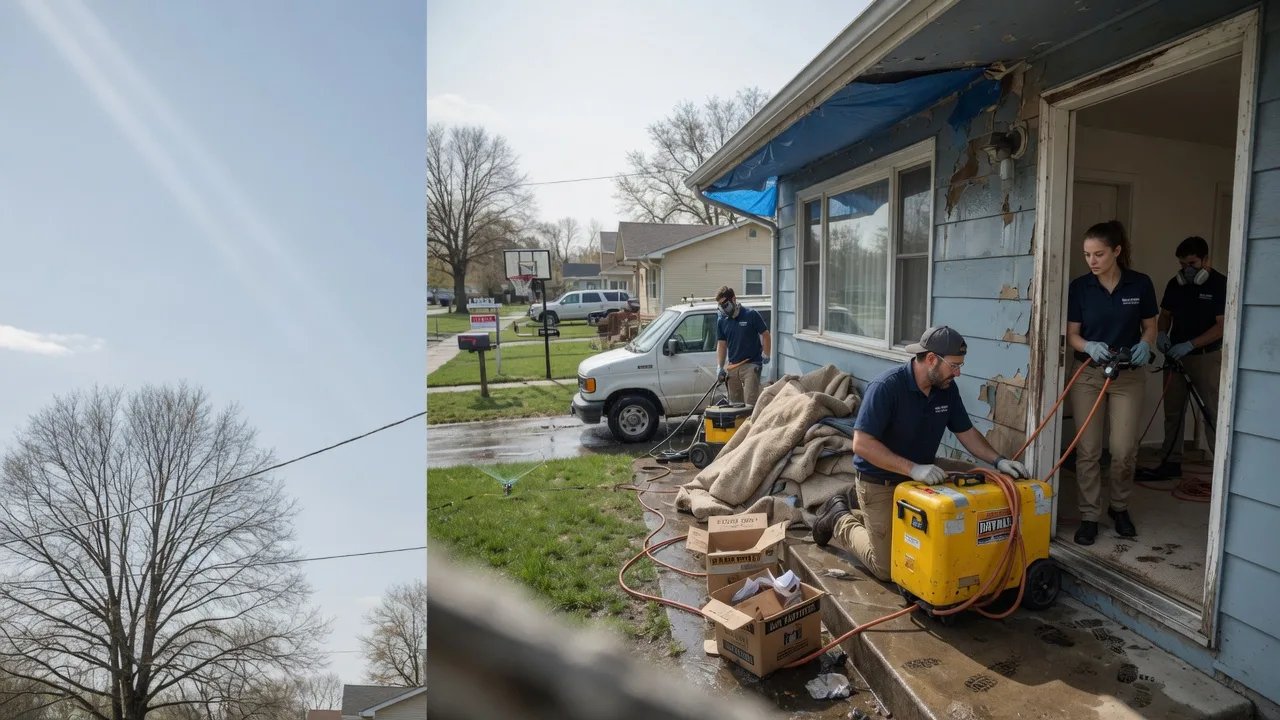 Basement Flood Cleanup in New Blaine, AR near me